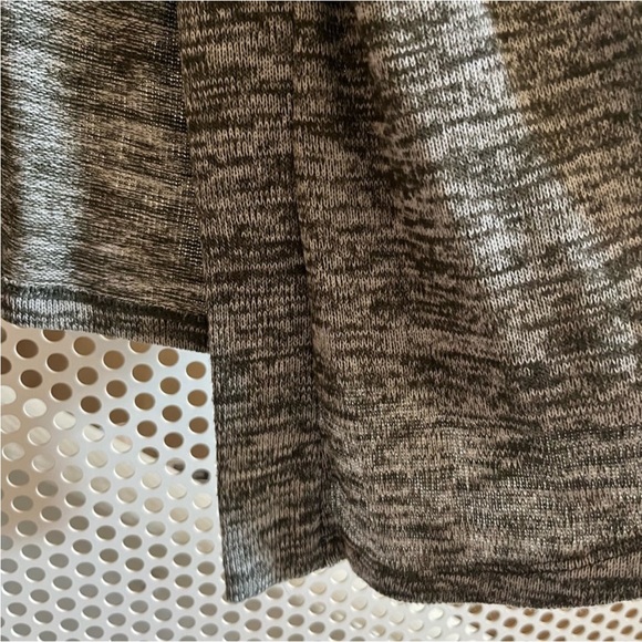 Torrid Knit Open Front Cardigan Size 1 Torrid or 1X in Marled Green GUC - Picture 4 of 8